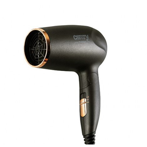 Camry | Hair Dryer | CR 2261 | 1400 W | Number of temperature settings 2 | Metallic Grey/Gold - 5